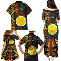 Personalised Shefa Day Family Matching Puletasi and Hawaiian Shirt Happy June 18 Vanuatu Province LT14 - Polynesian Pride