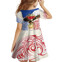 Philippines Independence Day Family Matching Off Shoulder Short Dress and Hawaiian Shirt Pilipinas Eagle 126th Anniversary LT14 - Polynesian Pride