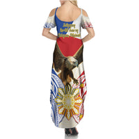 Philippines Independence Day Family Matching Summer Maxi Dress and Hawaiian Shirt Pilipinas Eagle 126th Anniversary LT14 - Polynesian Pride