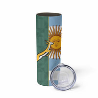 Rugby 2025 Championship Skinny Tumbler Combination of Southern Hemisphere Countries LT14 - Polynesian Pride