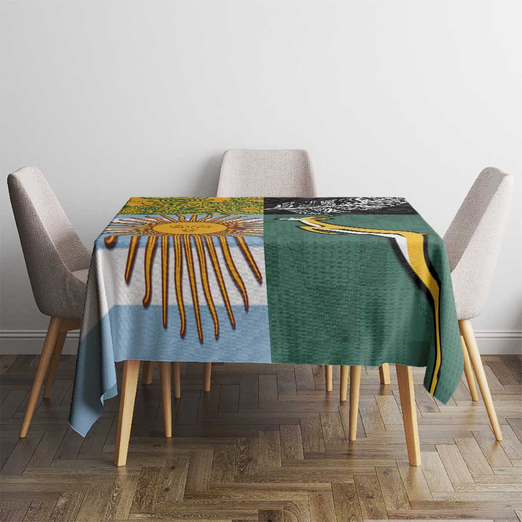 Rugby 2025 Championship Tablecloth Combination of Southern Hemisphere Countries - Polynesian Pride