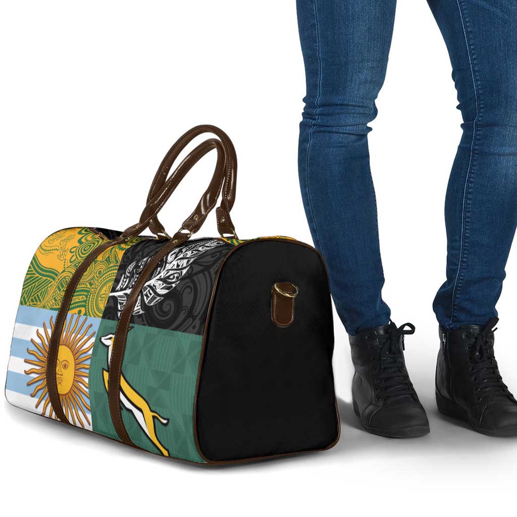 Rugby 2025 Championship Travel Bag Combination of Southern Hemisphere Countries - Polynesian Pride