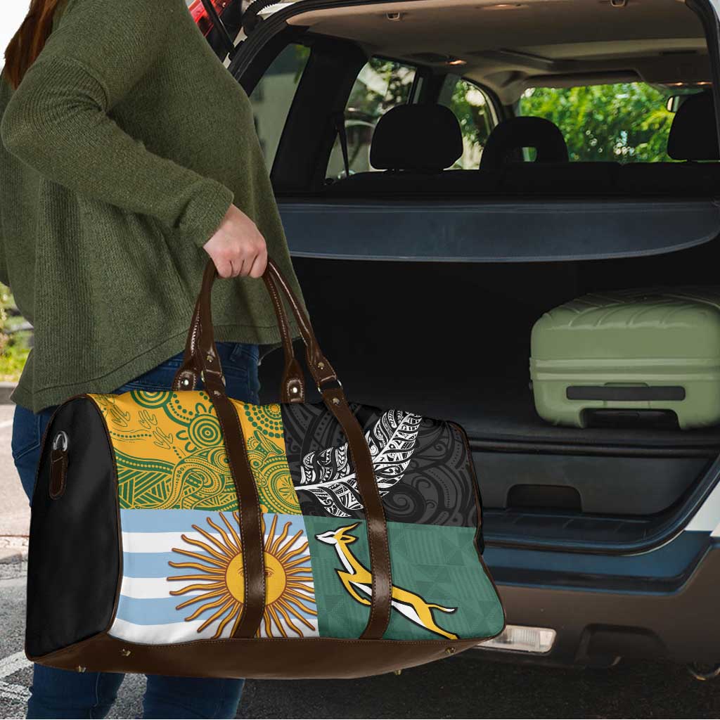 Rugby 2025 Championship Travel Bag Combination of Southern Hemisphere Countries - Polynesian Pride