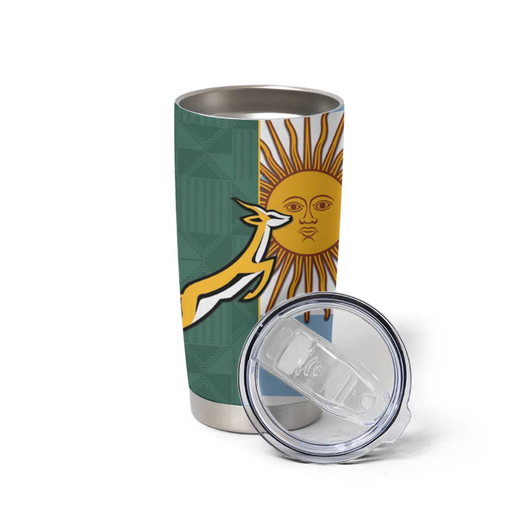 Rugby 2025 Championship Tumbler Cup Combination of Southern Hemisphere Countries - Polynesian Pride