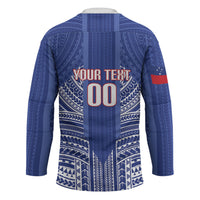 Custom Manu Samoa Rugby 2026 Hockey Jersey Samoan Pattern