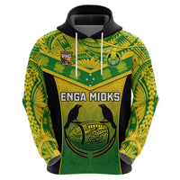 Papua New Guinea Rugby Hoodie Enga Mioks PNG Polynesian Pattern LT14 - Polynesian Pride