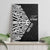 New Zealand Silver Fern Rugby Custom Canvas Wall Art Maori Koru Go Black Fern - Polynesian Pride