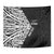 New Zealand Silver Fern Rugby Custom Tapestry Maori Koru Go Black Fern - Polynesian Pride