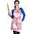 Pink Aloha Hawaii Apron Monstera Hibiscus Plumeria Seamless Vibes - Polynesian Pride