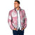Pink Aloha Hawaii Padded Jacket Monstera Hibiscus Plumeria Seamless Vibes - Polynesian Pride
