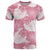 Pink Aloha Hawaii T Shirt Monstera Hibiscus Plumeria Seamless Vibes - Polynesian Pride