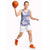 Purple Aloha Hawaii Basketball Jersey Monstera Hibiscus Plumeria Seamless Vibes - Polynesian Pride