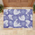 Purple Aloha Hawaii Rubber Doormat Monstera Hibiscus Plumeria Seamless Vibes - Polynesian Pride