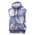 Purple Aloha Hawaii Sleeveless Hoodie Monstera Hibiscus Plumeria Seamless Vibes - Polynesian Pride