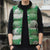Green Aloha Hawaii Sleeveless Puffer Jacket Monstera Hibiscus Plumeria Seamless Vibes - Polynesian Pride