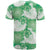 Green Aloha Hawaii T Shirt Monstera Hibiscus Plumeria Seamless Vibes - Polynesian Pride