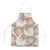 Mocha Mousse Aloha Hawaii Apron Monstera Hibiscus Plumeria Seamless Vibes - Polynesian Pride