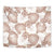 Mocha Mousse Aloha Hawaii Tapestry Monstera Hibiscus Plumeria Seamless Vibes - Polynesian Pride
