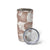 Mocha Mousse Aloha Hawaii Tumbler Cup Monstera Hibiscus Plumeria Seamless Vibes - Polynesian Pride