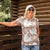 Mocha Mousse Aloha Hawaii Women Polo Shirt Monstera Hibiscus Plumeria Seamless Vibes - Polynesian Pride