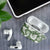 Sage Green Aloha Hawaii AirPods Case Monstera Hibiscus Plumeria Seamless Vibes - Polynesian Pride