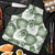 Sage Green Aloha Hawaii Apron Monstera Hibiscus Plumeria Seamless Vibes - Polynesian Pride