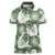 Sage Green Aloha Hawaii Women Polo Shirt Monstera Hibiscus Plumeria Seamless Vibes - Polynesian Pride