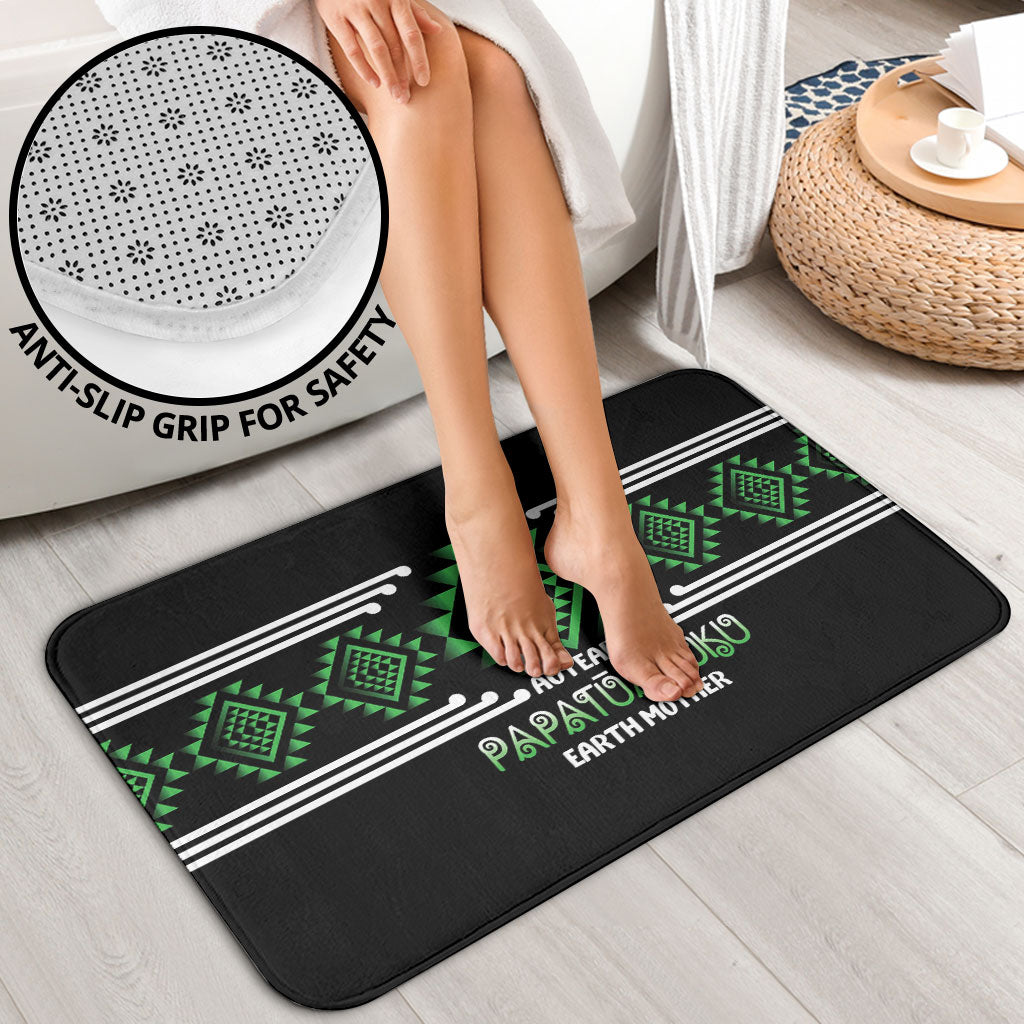 Aotearoa Atua Papatuanuku Bathroom Set Maori Earth Mother Taniko Motifs LT14 - Polynesian Pride