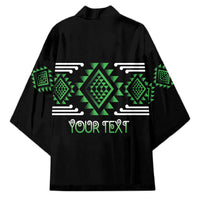 Aotearoa Atua Papatuanuku Personalised Kimono Maori Earth Mother Taniko Motifs LT14 - Polynesian Pride