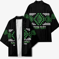 Aotearoa Atua Papatuanuku Personalised Kimono Maori Earth Mother Taniko Motifs LT14 - Polynesian Pride