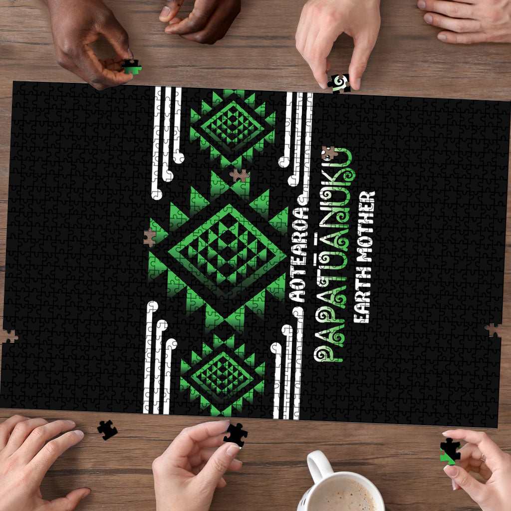 Aotearoa Atua Papatuanuku Puzzle Maori Earth Mother Taniko Motifs LT14 - Polynesian Pride