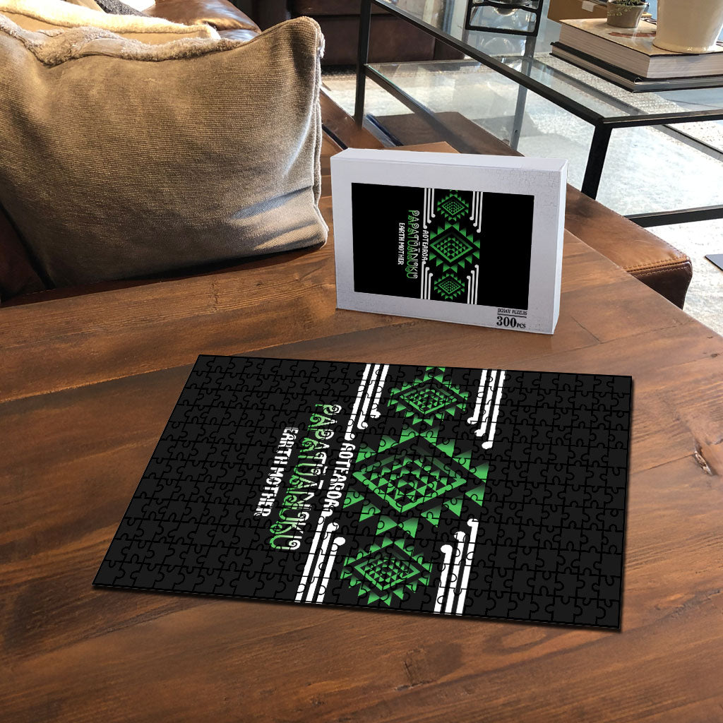 Aotearoa Atua Papatuanuku Puzzle Maori Earth Mother Taniko Motifs LT14 - Polynesian Pride