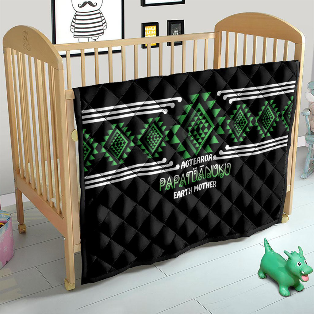 Aotearoa Atua Papatuanuku Quilt Maori Earth Mother Taniko Motifs LT14 - Polynesian Pride