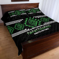 Aotearoa Atua Papatuanuku Quilt Bed Set Maori Earth Mother Taniko Motifs LT14 - Polynesian Pride
