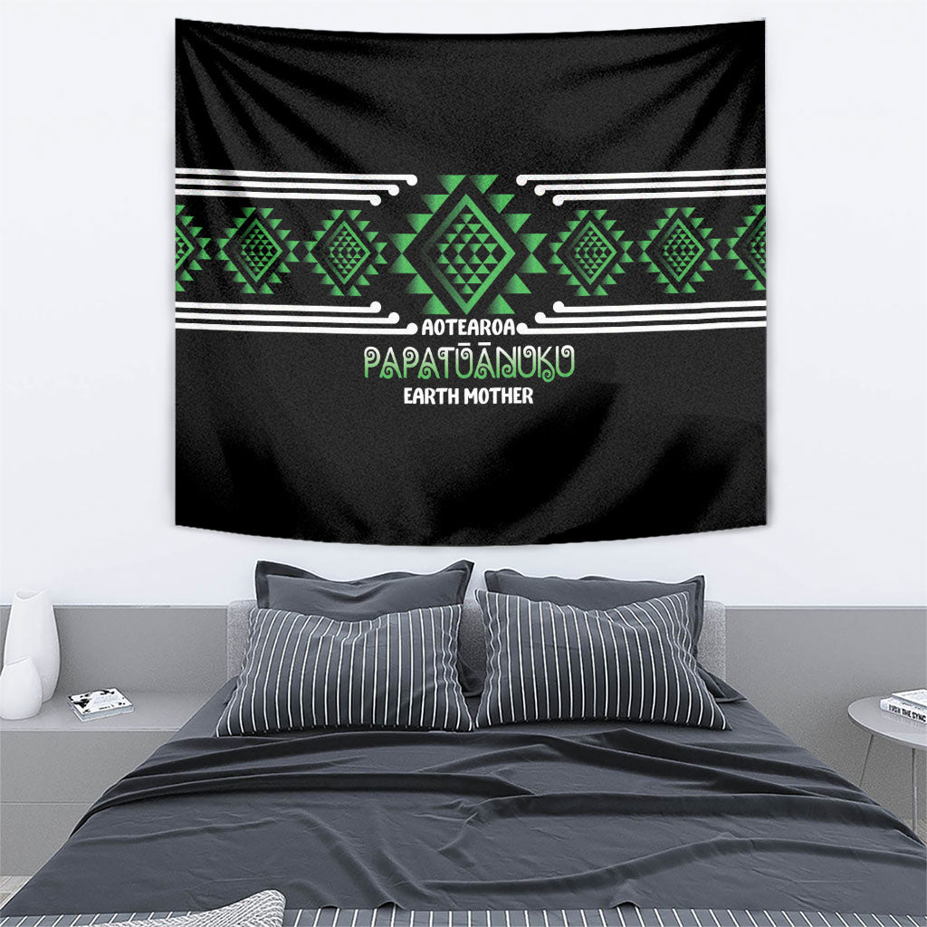 Aotearoa Atua Papatuanuku Tapestry Maori Earth Mother Taniko Motifs LT14 - Polynesian Pride