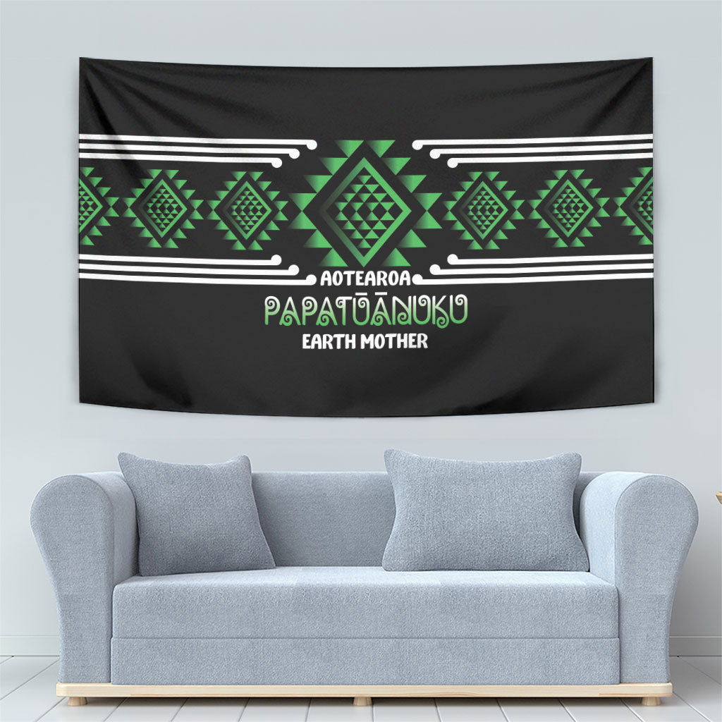 Aotearoa Atua Papatuanuku Tapestry Maori Earth Mother Taniko Motifs LT14 - Polynesian Pride