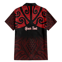 Personalised Keep Maori Wards New Zealand Family Matching Mermaid Dress and Hawaiian Shirt Stronger Together Aotearoa Taniko LT14 - Polynesian Pride