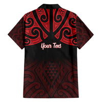 Personalised Keep Maori Wards New Zealand Family Matching Off The Shoulder Long Sleeve Dress and Hawaiian Shirt Stronger Together Aotearoa Taniko LT14 - Polynesian Pride