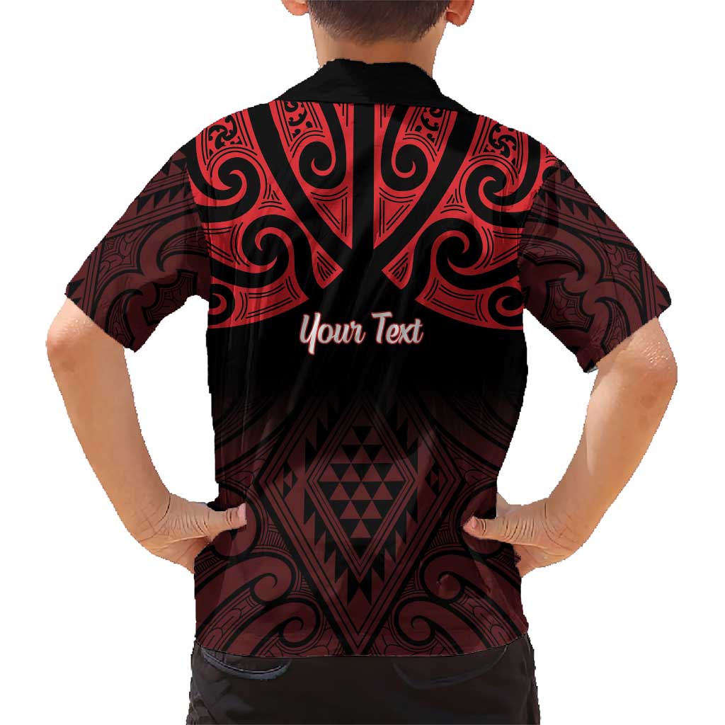 Personalised Keep Maori Wards New Zealand Family Matching Short Sleeve Bodycon Dress and Hawaiian Shirt Stronger Together Aotearoa Taniko LT14 - Polynesian Pride