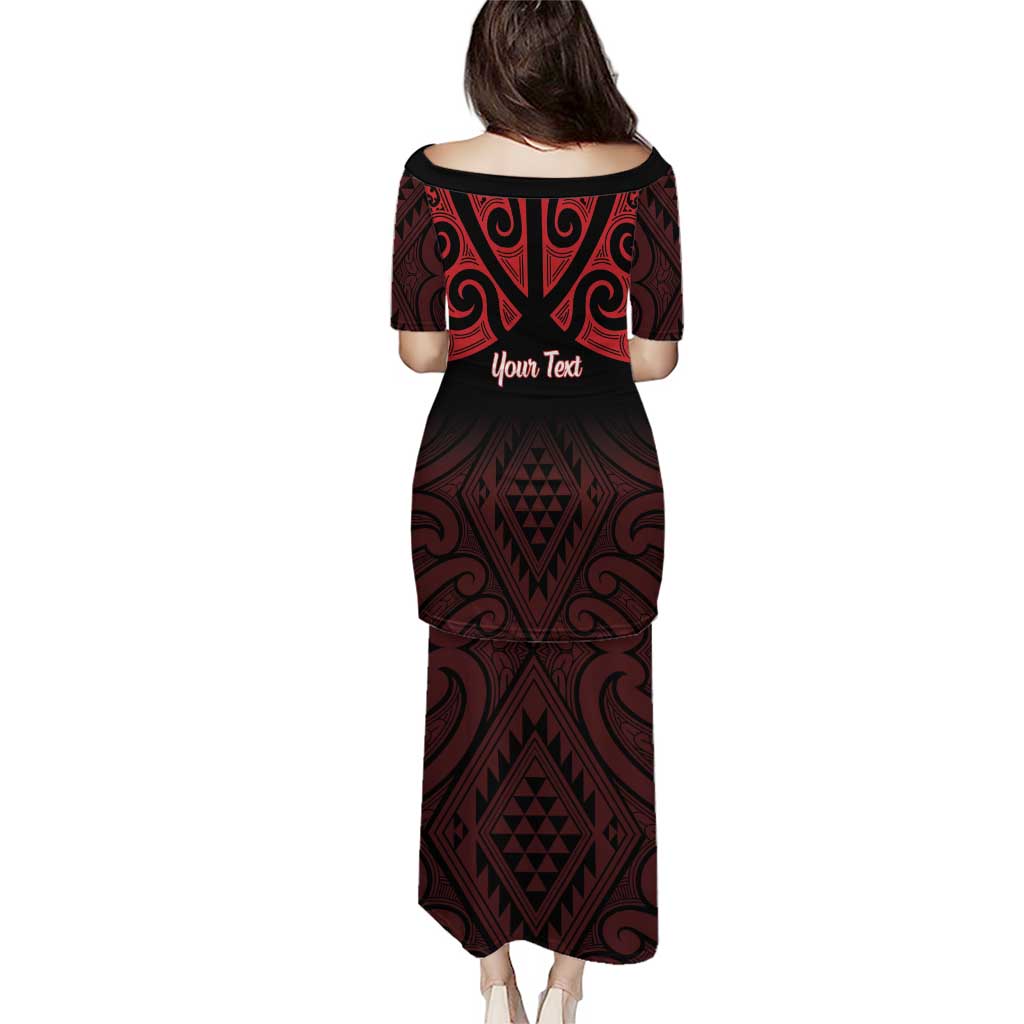 Personalised Keep Maori Wards New Zealand Puletasi Stronger Together Aotearoa Taniko - Polynesian Pride