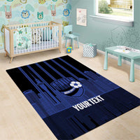 New Zealand Auckland Football Custom Area Rug Go City of Sails Est 2025 LT14 - Polynesian Pride
