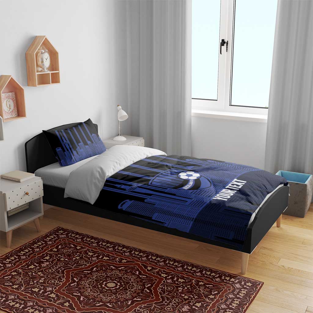 New Zealand Auckland Football Custom Bedding Set Go City of Sails Est 2025 LT14 - Polynesian Pride