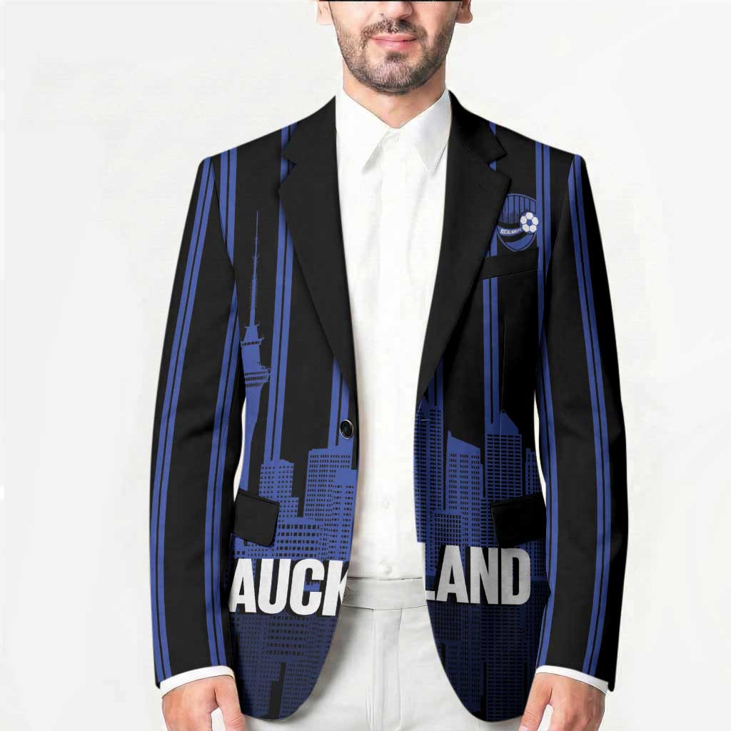 New Zealand Auckland Football Custom Blazer Go City of Sails Est 2025 LT14 - Polynesian Pride