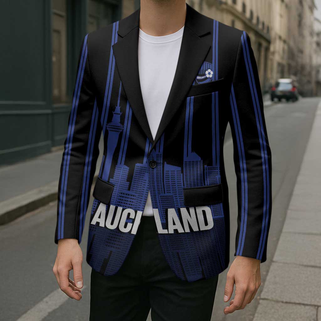 New Zealand Auckland Football Custom Blazer Go City of Sails Est 2025 LT14 - Polynesian Pride