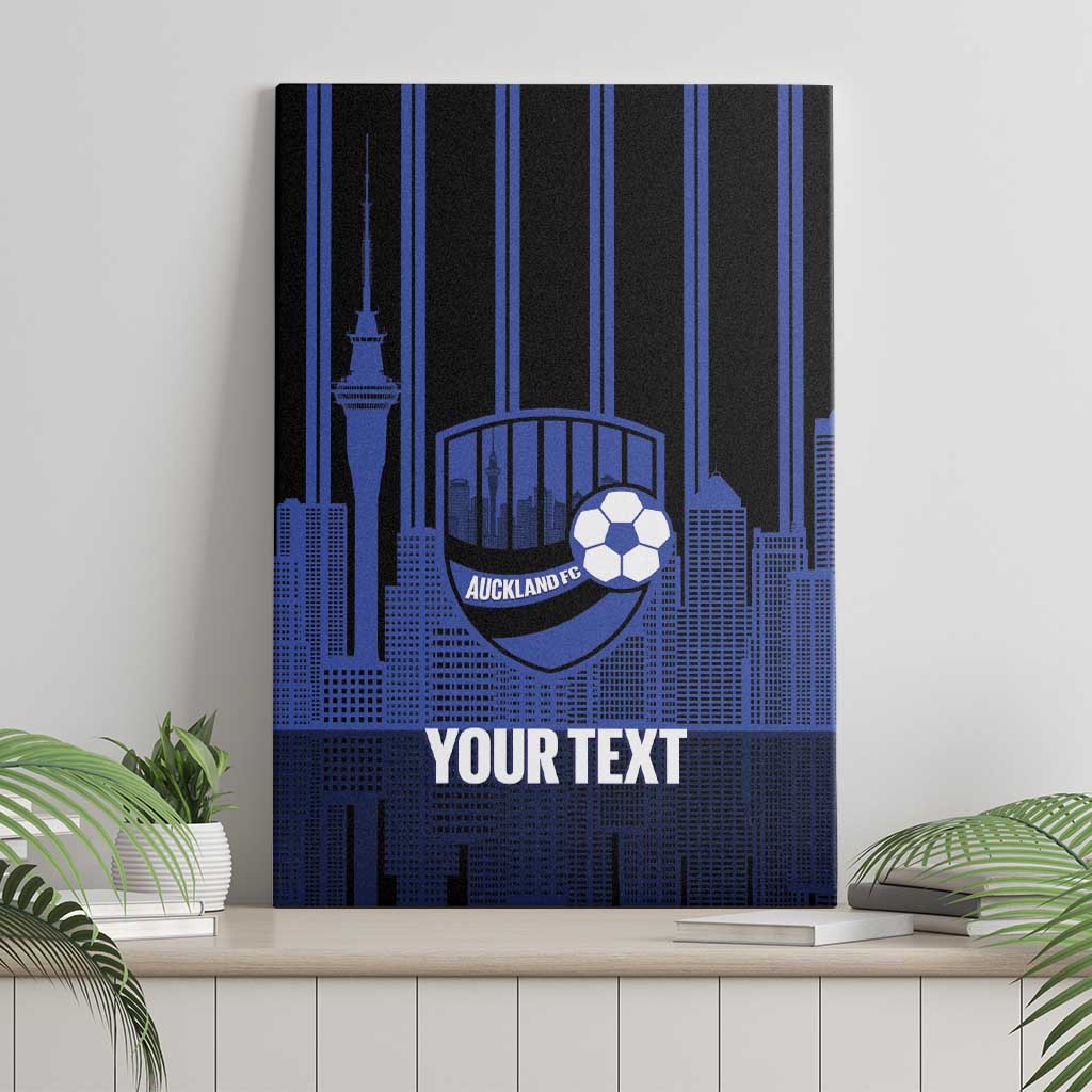 New Zealand Auckland Football Custom Canvas Wall Art Go City of Sails Est 2025 LT14 - Polynesian Pride