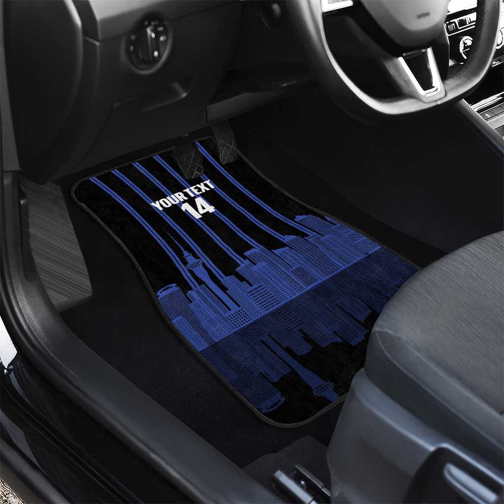 New Zealand Auckland Football Custom Car Mats Go City of Sails Est 2025 LT14 - Polynesian Pride