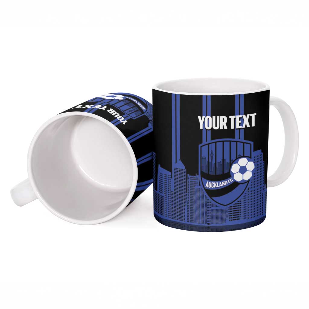 New Zealand Auckland Football Custom Ceramic Mug Go City of Sails Est 2025 LT14 - Polynesian Pride