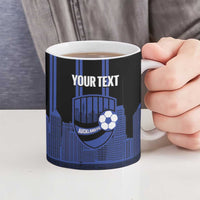 New Zealand Auckland Football Custom Ceramic Mug Go City of Sails Est 2025 LT14 - Polynesian Pride