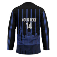 New Zealand Auckland Football Custom Hockey Jersey Go City of Sails Est 2025 LT14 - Polynesian Pride