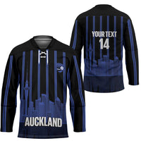New Zealand Auckland Football Custom Hockey Jersey Go City of Sails Est 2025 LT14 - Polynesian Pride